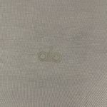 Alo Yoga  NWT All Day Short Sleeve Tee Shirt Top Winter Frost Size S Photo 5