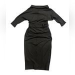 Bailey44 NWOT Bailey 44 gray belted midi dress Photo 5