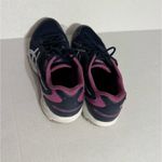 ASICS  Navy and Purple Gel Rocket 10 Athletic Volleyball Sneaker Women’s 9 Photo 5