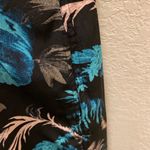 Equipment Tropical Leaf Collared Sleeveless Silk Knee Length Dress Size S Photo 5