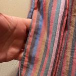 Madewell  Scoopneck Tank Dress in Rainbow Stripe Photo 12