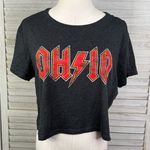 WHERE I'M FROM Cropped OHIO AC/DC Style T Photo 0