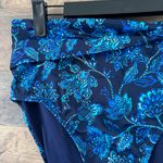 Lands' End NWT UPF 50 High Waisted Twist Side Swimwear Bottoms Photo 3