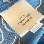 Vicky Tiel Blue Print Wrap Photo 11