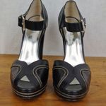 Michael Kors Michael; Platform High Open Toed Heels Size 9.5M Photo 6