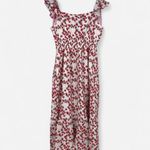 Betsey Johnson  Strawberry Print Ruffle Midi Dress NWT XXL Photo 1