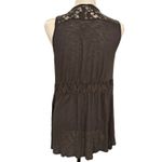 Decree  Women's Gray Vest Large Photo 2