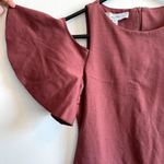 Libby Edelman NWT  Cold Shoulder Bodycon Dress in Tuscan Rose - XS Photo 3