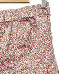 J.Crew Liberty Floral Pull-On Camp Shorts Size Medium High Rise Cotton Pocket Photo 3