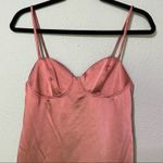 Wild Fable  Target Pink Silky Slip Dress Womens XS Girly Coquette Adjustable Photo 1