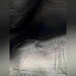 VTG MINOBOSSI Shoulder Bag Black Leather Made In Italy Photo 11