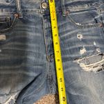 American Eagle  Jeans Women Size 8 Regular Tomgirl Distressed Ripped‎ Button Fly Photo 9