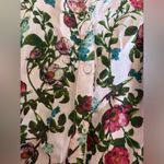 Kut From The Kloth  pink floral button down long sleeve top size small Photo 4