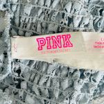 PINK - Victoria's Secret VS PINK Smocked Crochet Triangle Bralette Crop Pale Blue size XL Photo 10