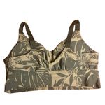 Aerie  Offline Real Me Ballet green Bra Horizon Floral Longline Softy size XL Photo 1