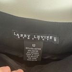 Larry Levine  Women’s 12 Black Sequin Dress Pants New Photo 1