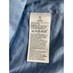 Gap XL Blue Floral Linen-Blend Smocked Back Tank Top NWT Photo 5