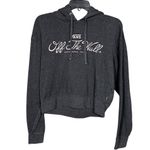 Vans Off The Wall Hoodie XS Black Logo Pullover Sweatshirt Photo 1
