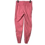 Lululemon Dance Studio Pants Womens 6 Pink Jogger Ribbed Drawstring Athletic Gym Photo 2