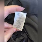 Veronica Beard NWT Fayla Black Silky Satin Ruched Chain Neck Midi Dress sz 2 Photo 15