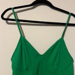 Wild Fable  Women's Green Knit Dress with Adjustable Straps - Size Medium - NWT Photo 2