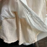 Shabby Chic Cream color eyelet Blouse Photo 5