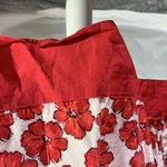 Motherhood Maternity Scoop Neck Red Floral Sundress Size Medium Photo 3