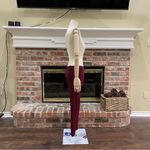 Love Charm burgundy leggings / S/M / NWOT Photo 6