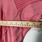 We The Free  Free People Santa Clara Thermal Waffle Knit Long Sleeve Oversized S Photo 3