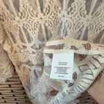 Valerie Stevens  Tan And Ivory Lace Top Size‎ Small Photo 5