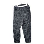Athleta 305514 Trekkie Pants Flowy Pull On Drawstring Abstract Stripe Black 6 Photo 3