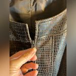 Susan Graver Women’s  faux leather jacket, EUC, beautiful chocolate brown color Photo 5