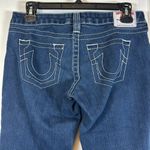 True Religion  Denim Blue Jeggings Skinny Low Rise Jeans Pullon Size 26 EUC #2509 Photo 4