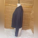 Peloton  dark gray long sleeve pullover crew neck top shirt woman’s Medium Photo 1