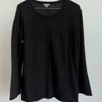 J Jill 100%‎ Cashmere Sweater XXS Black Luxury Soft Photo 0