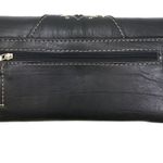 Western Women's Cowgirl Shine Buckle Wallet Black Photo 2