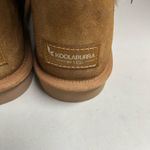 KOOLABURRA Women’s Suede Tan Bow Boots Faux Fur Lined Size 7 Photo 10