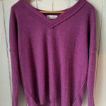 Zenana  Pink V-Neck Sweater  Photo 0