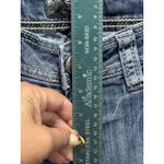 Silver Jeans Suki 17" Surplus Light Wash Low Rise Embroidery Size 31x33 Western Photo 1