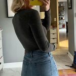 BP Grey long sleeved crop top Photo 2