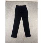 Veronica Beard ‎ scuba pants front seam leg slit black 2 Back Zip Slim Fit Photo 6