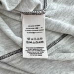 Free People WE THE  | Heather Gray Oversized Shirt Top Lightweight | Size Medium Photo 5