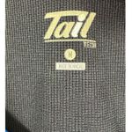 Tail Tech Waffle Tank Top Black Teal & White Edges Performance Fabric M NWT Size M Photo 2