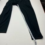 Garnet Hill Womens Size Medium Black Pull-On Pleated Pants Two Pockets Stretch Photo 6