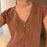 EXPRESS Peach Work Blouse Photo 2