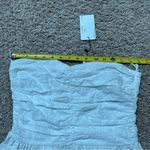 Line and Dot Revolve  Eyelet Lace Peplum Tube Top Photo 9