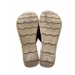 MIA Elissa Slide Sandal 7.5 Black Crisscross Open Toe Photo 7