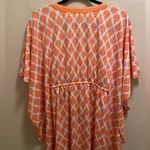 Cabana Life Orange & White Nantucket Swim Cover Photo 9