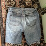 Free People  Avery Bermuda Short in Denim Blue size 28 Photo 3
