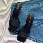 Good American BNWOT  Kickstand Slide Mules ✨👢 Photo 4